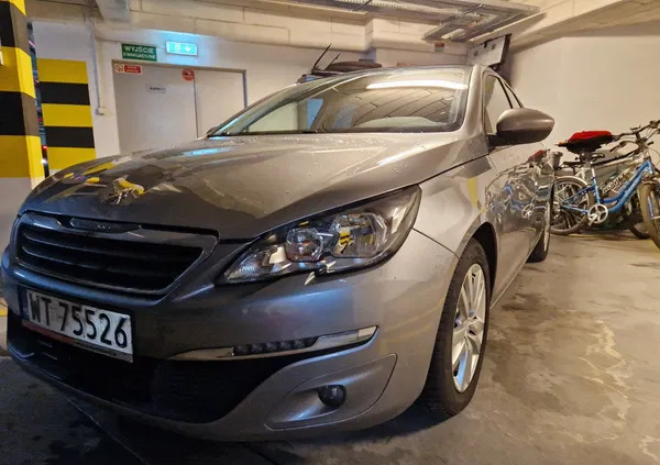 warszawa Peugeot 308 cena 53000 przebieg: 77000, rok produkcji 2016 z Warszawa